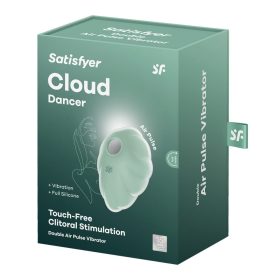 SATISFYER CLOUD DANCER MINT LÉGHULLÁMOS IZGATÓ