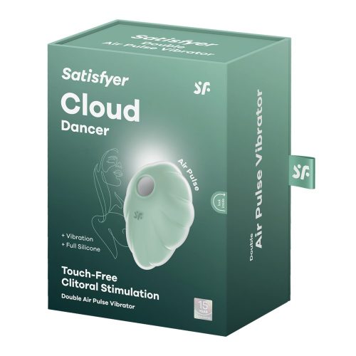 SATISFYER CLOUD DANCER MINT LÉGHULLÁMOS IZGATÓ