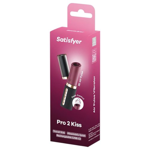 SATISFYER PRO 2 KISS LÉGHULLÁMOS RÚZSVIBRÁTOR