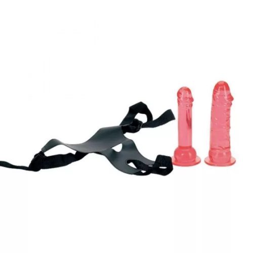 CROTHLESS STRAP-ON DOUBLE DONGS