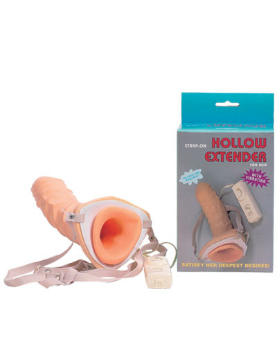 VIBRATING  HOLLOW EXTENDER