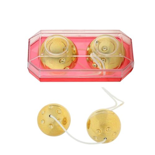 GOLD METAL BALLS-ARANY SZÍNŰ GÉSAGOLYÓ