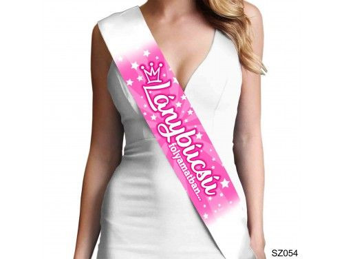 LÁNYBÚCSÚ SZALAG- LÁNYBÚCSÚ FOLYAMATBAN