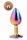 DREAM TOYS GLEAMING LOVE MULTICOLOR PLUG SMALL