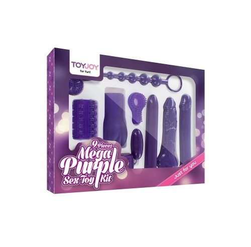 TOY JOY MEGA PURPLE SEX TOY KIT