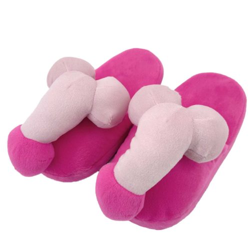 PLÜSS KUKIS PAPUCS PINK SZÍNBEN