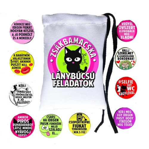 LÁNYBÚCSÚ FELADATOK