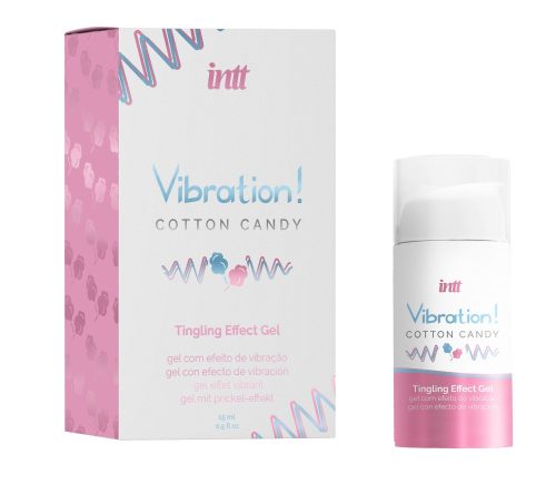 INTT VIBRATION COTTON CANDY FOLYÉKONY VIBRÁTOR