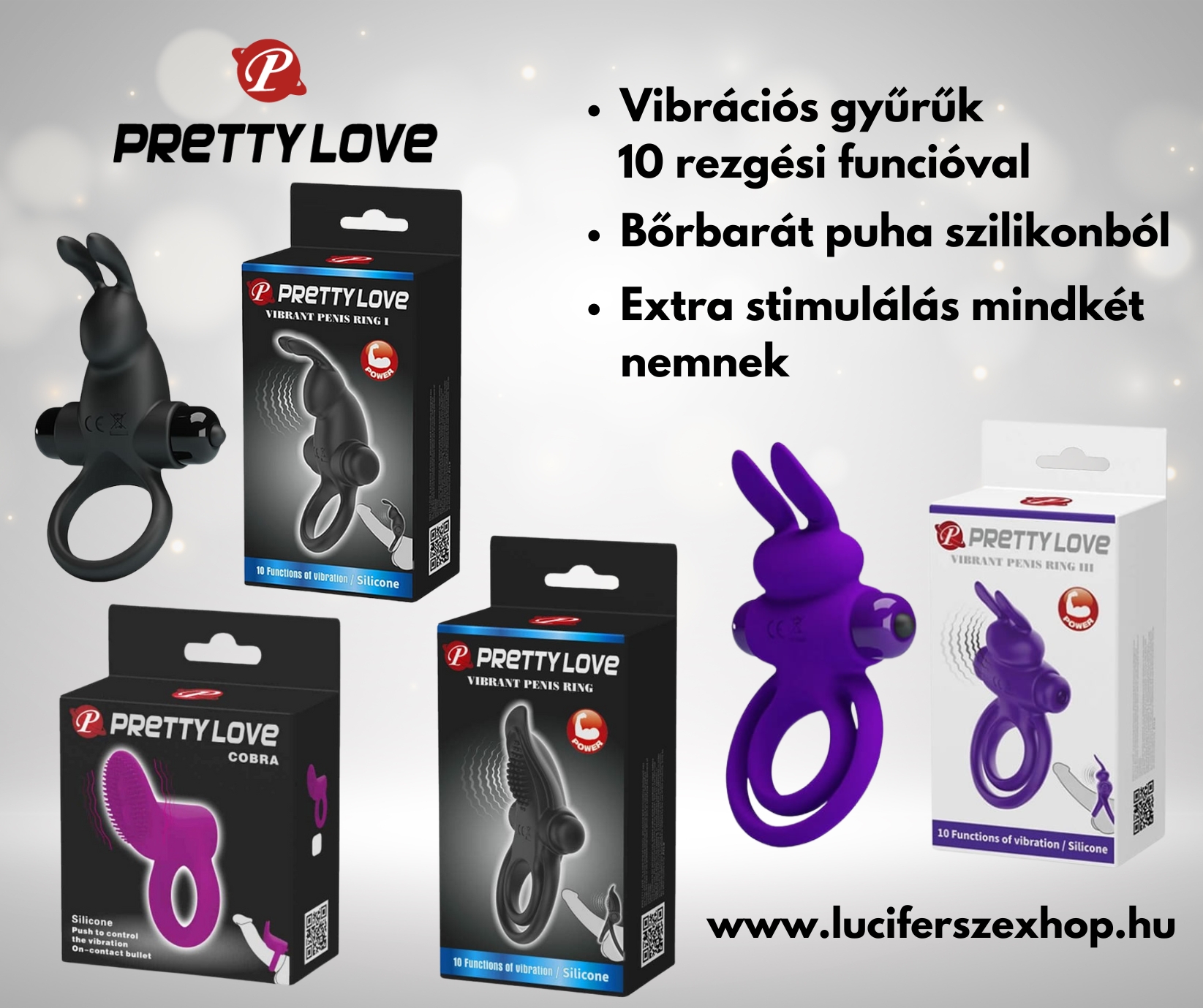 Pretty love péniszgyűrűk